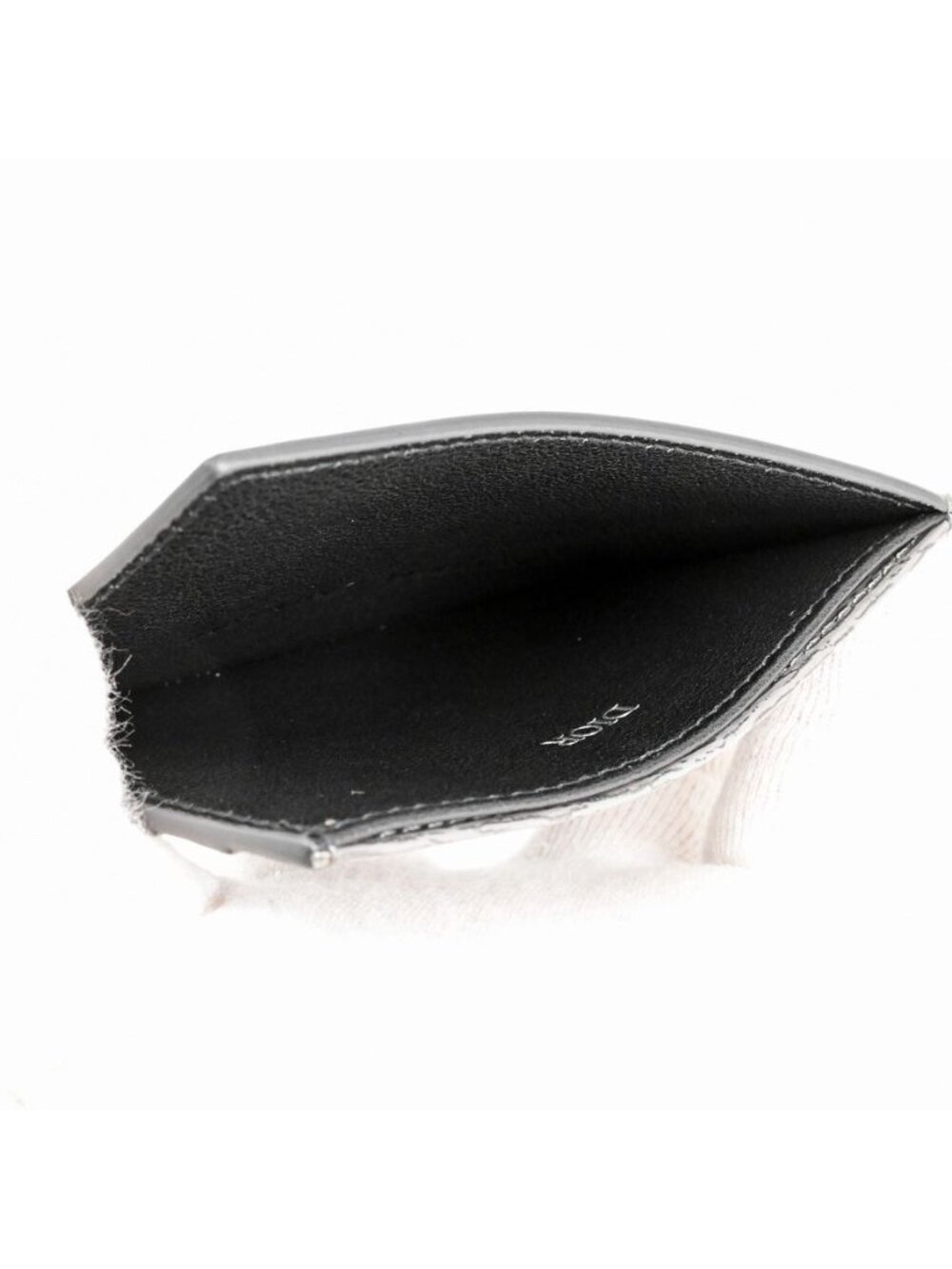 Dior Card Case Card Holders Gray - Picture 4 of 6